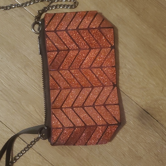 New Emilio Pepe Made in Italy Geometric Interchangeable Chain Bag. - Picture 3 of 14